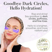 Retinol & Collagen Under Eye Patches (30 Pairs) Under Eye Patches for Dark Circles and Puffy Eyes, Under Eye Mask, Puffy E...