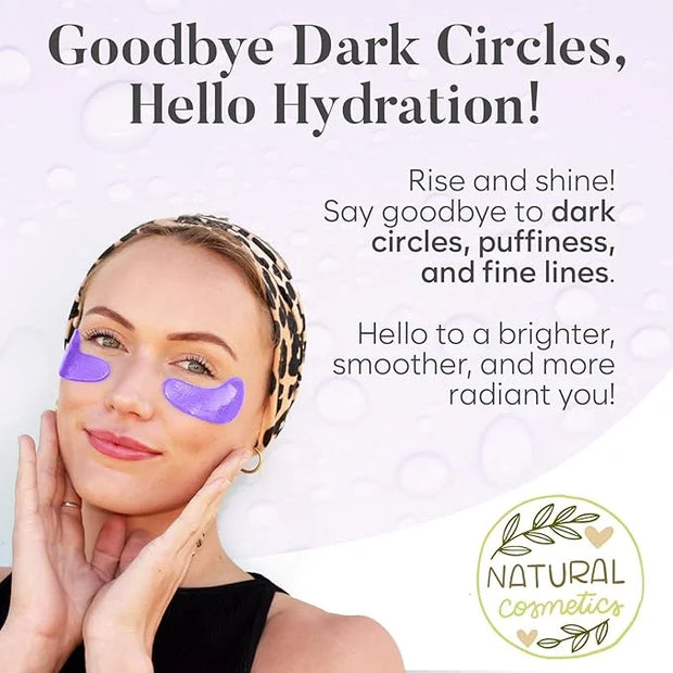 Retinol & Collagen Under Eye Patches (30 Pairs) Under Eye Patches for Dark Circles and Puffy Eyes, Under Eye Mask, Puffy E...