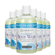Ginger Lily Farms Botanicals Nourishing Body Wash, Island Tranquility, 100% Vegan & Cruelty-Free, Green Tea & Lemongrass S...