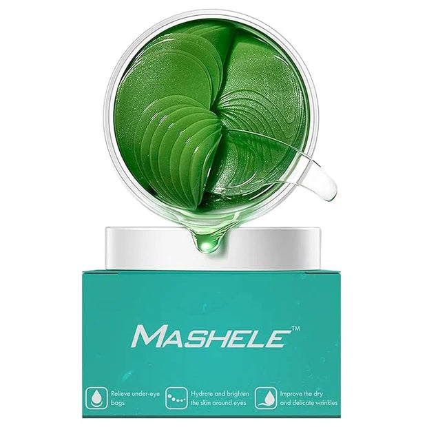 Korean 60pcs Aloe Vera Collagen Under Eye Gel Patches Mask, Treatment for Puffy Eyes, Dark Circles, Anti Wrinkle Pads, Moi...