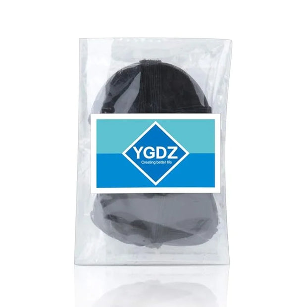 YGDZ Eye Patch, 12pcs Soft Felt Eye Patches for Adults Kids, Adjustable Single Eye Mask for Lazy Eye, Black - Product Image