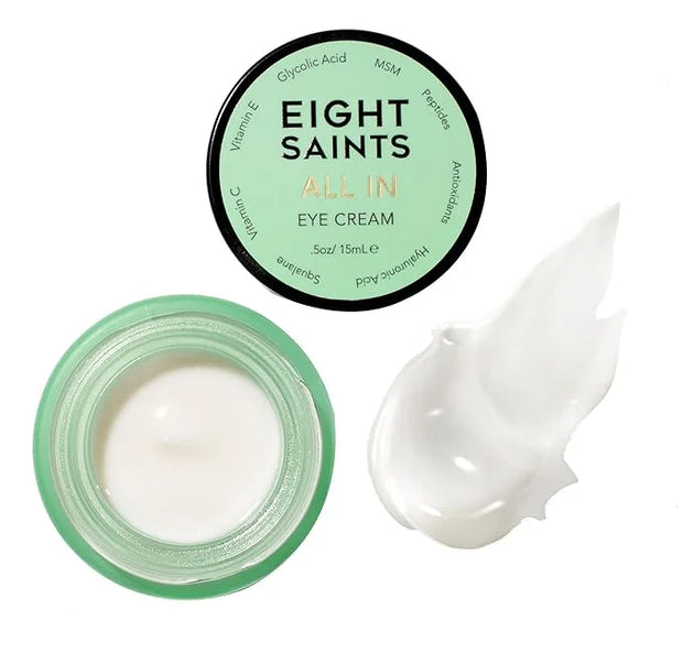 Eight Saints Skin Care All In Eye Cream, Natural and Organic Anti Aging Under Eye Cream to Reduce Puffiness, Wrinkles, and...