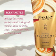 Nakery Skin Toning Body Butter for Women - Firming Body Lotion for Women - Peptide Infused Body Lotion for Crepey & Saggin...