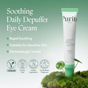 PURITO Centella Unscented Eye Cream, Korean Centella, for Sensitive Skin, Soothing, Facial Eye Cream for face, Dark Circle...