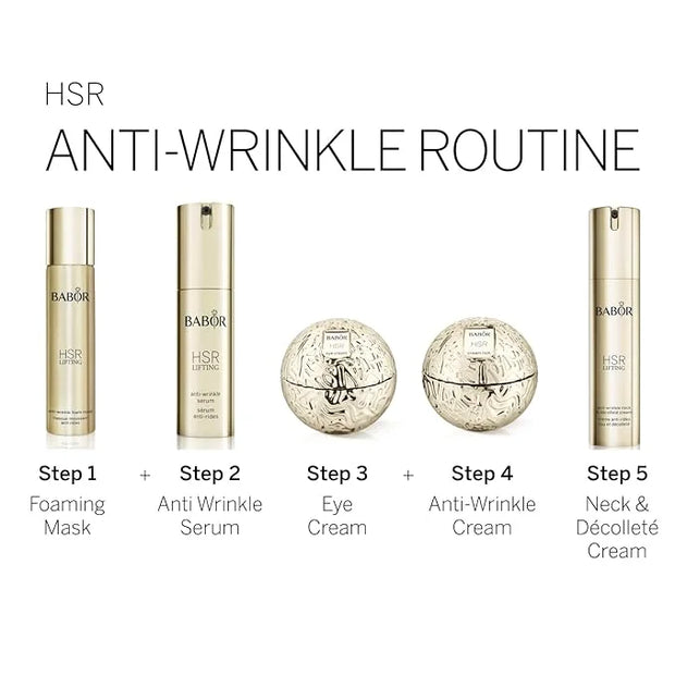 BABOR HSR Lifting Eye Cream, Anti Aging Eye Cream Instantly Minimizes Wrinkles Bags & Dark Circles, Eyelid Cream, Infused ...