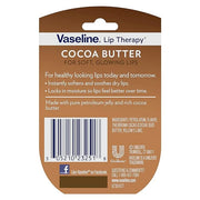 Vaseline Lip Therapy Cocoa Butter 6-Pack – Mini Lip Balms for Soft, Glowing Lips, 0.25 Oz Ea - Product Image