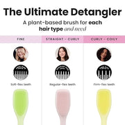 Tangle Teezer Plant-Based Ultimate Detangler Brush, Dry & Wet Hair Brush, Eliminates Knots & Reduces Breakage for Curly to...
