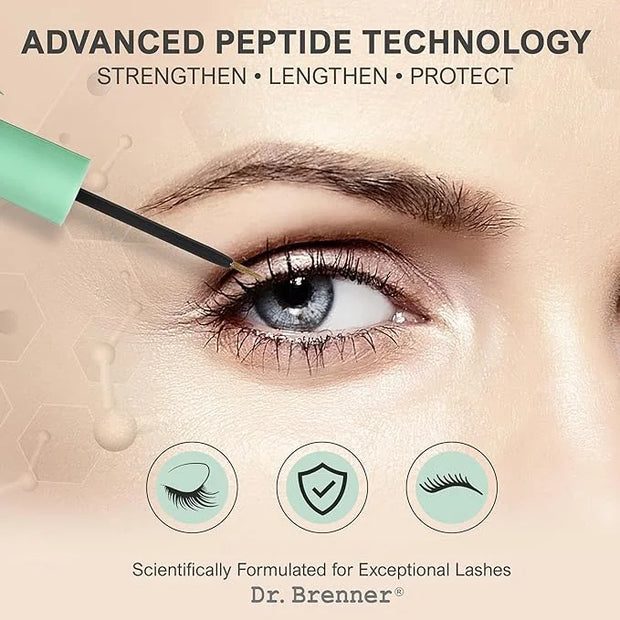 Dr, Brenner peptide eyelash enhancing serum for thicker, longer and fuller lashes - Product Image