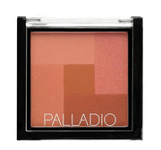 Palladio 2-In-1 Mosaic Blush and Bronzer, Silky Smooth Face Makeup Pressed Powder, Five Color Hues from Shimmering Pinks t...
