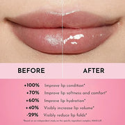 Women's Forget The Filler Lip Plumper Line Gloss, Rosy Outlook, Pink, 0.11 Fl Oz (Pack of 1) - Product Image