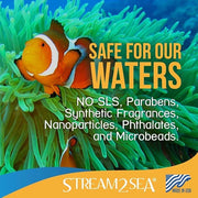 STREAM2SEA EcoStick SPF 35 Mineral Sunscreen Stick, Sweat Water Resistant Sunblock, USDA Approved Biodegradable Paraben Fr...
