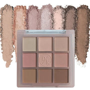 Eyeshadow Palette Makeup- 9 Colors matte nude naked Eyeshadow Palette Matte Korean Natural Eye Shadow palettes Highly Pigm...
