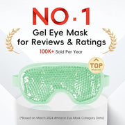NEWGO Cooling Eye Mask for Puffy Eyes, Cold Eye Mask Eye Ice Pack for After Eyes Surgery, Tension Stress Relief, Itchy Eye...