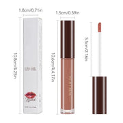 Hydrating Lip Glow Oil, Plumping Lip Oil, Tinted Lip Plumper Gloss,Younger-Looking Lips | Nourishing Long Lasting Non-Stic...