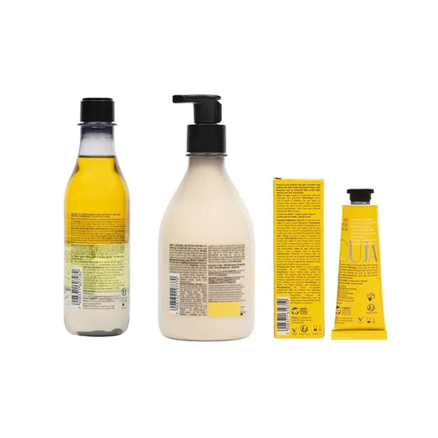 natura Ekos Maracujá Soothing Ritual Gift Set (3 Products) - Body Lotion, Shower Oil and Hand Cream - Gift Box and Make Up...