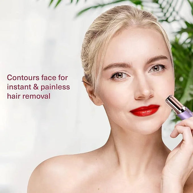 Facial Hair Removal for Women | Electric Razor Device Small Mustache Dermaplaning Remover Tools Tweezers Epilator Trimmer ...