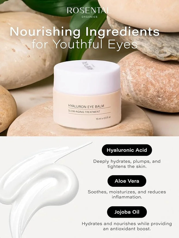 Organics Organic Eye Cream for All Skin Types, 15ml (0.5 fl. oz) (Hyaluron Eye Cream, 15ml) - Product Image