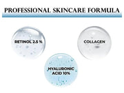 Retinol Cream for Face, Anti Aging Cream - Vitamin E, B5 & Hyaluronic Acid for Skin Care, Anti Wrinkle Face Cream with Col...