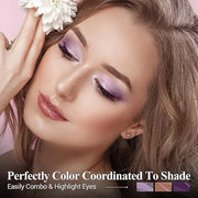 3PCS Cream Eyeshadow Stick Set,Pro Longwear Purple Eye Shadow Sticks Pencil Crayon-Grape Glam - Product Image