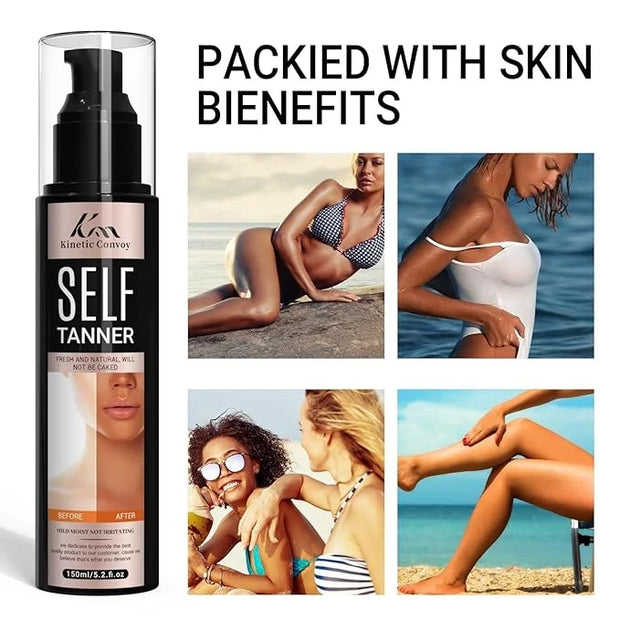 Self Tanner Tanning Lotion-Nice smell,Natural & Organic Ingredients Clear Self Tan - Sunless Tanning Lotion Best Sellers f...