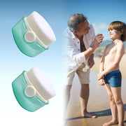 2 Pack Sunscreen Applicator for Kids, Sunblock Buddy Brush, Sun Lotion Applicator, Soft Bristles Sun Cream Brush with Prot...