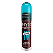 NYX PROFESSIONAL MAKEUP Lip IV Hydrating Glossy Lip Stain with 12HR Hydration - Water Bout Wine (Red) - Product Image
