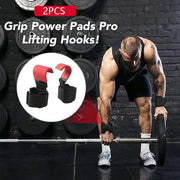 2pcs weight lifting hook help grip hook double - Product Image