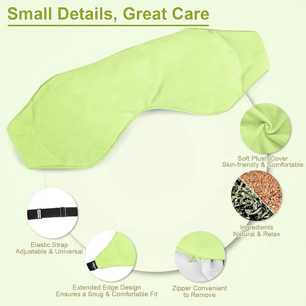 Weighted eye mask for sleeping,