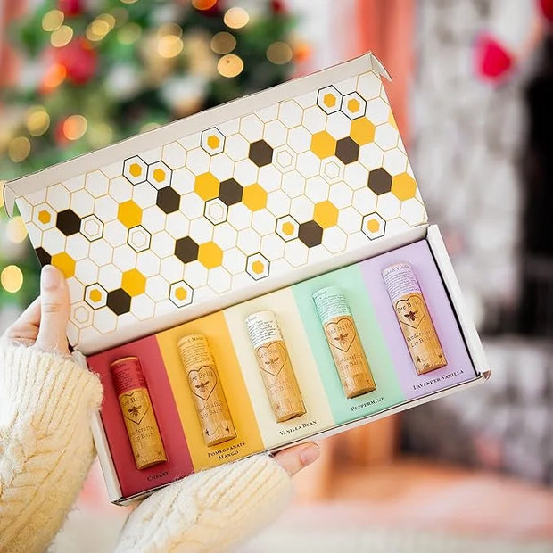 Bee Bella Lip Balm Variety Pack Organic
