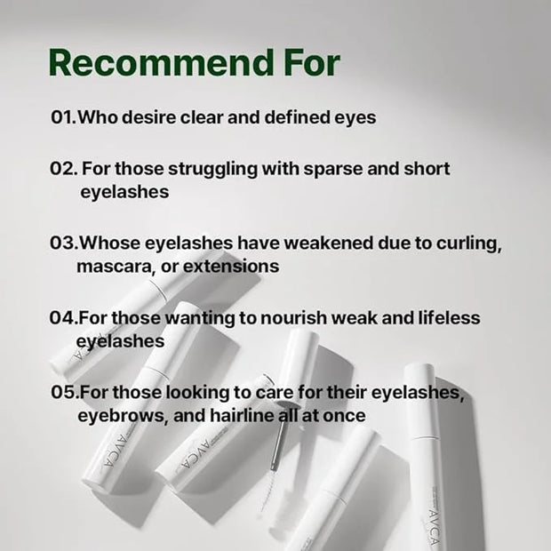 AVCA Deep Nourishing Eyelash Serum - Premium Eyelash Growth Serum for Longer, Fuller, and Thicker Lashes (9ml/0.30fl.oz.) ...
