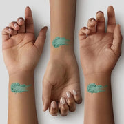 Aloe Matte Turquoise Teal Green Soft Pressed Powder Single Vegan Eyeshadow; Talc, Paraben & Cruelty Free - Product Image