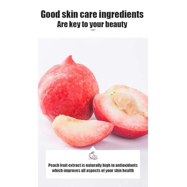 BIOAQUA Honey Peach Hexapeptide Eye Mask Patches Moisturizing Firming Anti-Puffiness Remove Dark Circle Soothing 60pcs/30p...