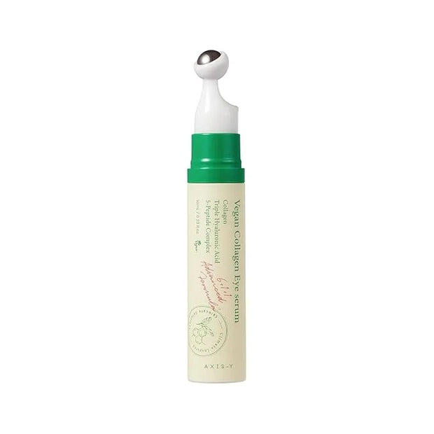 AXIS-Y Vegan Collagen Eye Serum - K Beauty Triple Hyaluronic Acid & Peptide Collagen Serum Improve Skin Elasticity, Reduce...