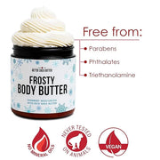 Shimmer Body Lotion with a Frosty Christmas Scent | Christmas Lotion Limited Edition with Organic Shea Butter | Body Butte...