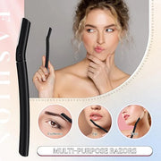 Lasnten 6Pcs Dermaplane Razor Eyebrow Facial Razor for Women Men Single Blade Multipurpose Eyebrow Trimmer Skin Hair Remov...