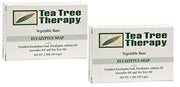 Tea Tree Therapy Vegetable Base Bar Soap, Eucalyptus, 2 count - Product Image