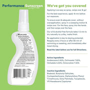 KINeSYS Fragrance Free Clear Spray Sunscreen for sensitive skin, SPF 30, Hypoallergenic, Broad Spectrum UVA/UVB protection...
