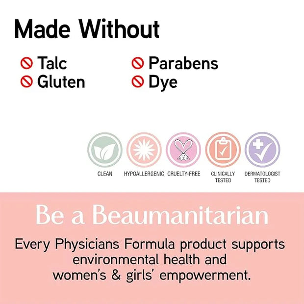 Physicians Formula Mineral Wear Diamond Lip Plumper Gloss Light Pink Princess Cut & Pink Radiant Cut - Product Image