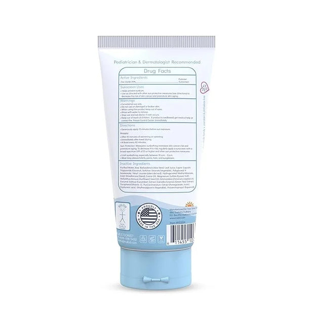 TruKid Sport SPF30 Face Sunscreen Unscented 3.4oz Baby Sunscreen, Natural Ingredients Kids Sunscreen, Reef-Friendly Travel...