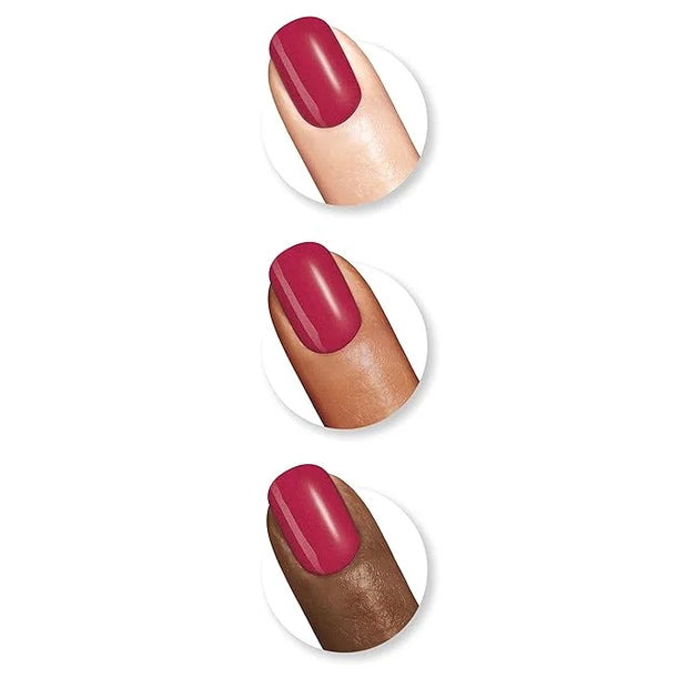 Sally Hansen Miracle Gel Nail Polish, Shade Bordeaux Glow 469 (Packaging May Vary) (Pack of 2) - Product Image