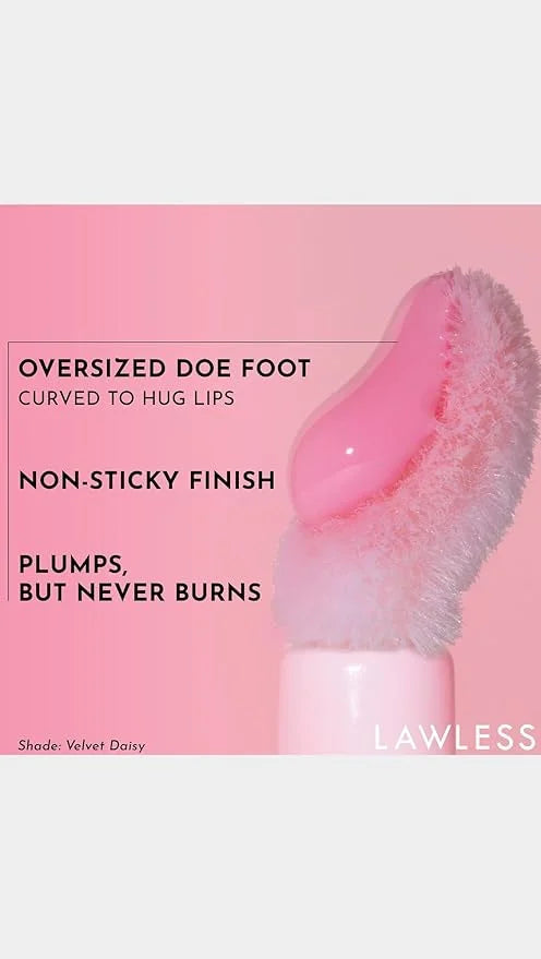 Women's Forget The Filler Lip Plumper Line Gloss, Velvet Daisy, Pink, 0.11 Ounce - Product Image