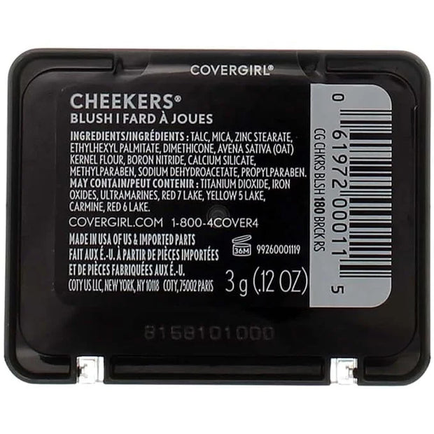 COVERGIRL Cheekers Blendable Powder Blush Brick Rose.12 oz (packaging may vary) - Product Image