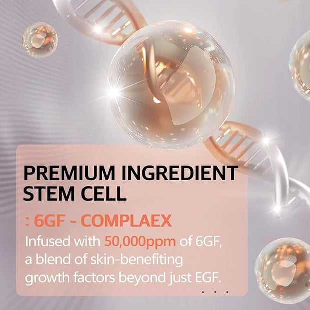 FABYOU Stem Cell Skin Recovery Duo – Korean Skin Care Set for Anti-Aging, Overnight Repair with EGF Cell Renew Ampoule & P...