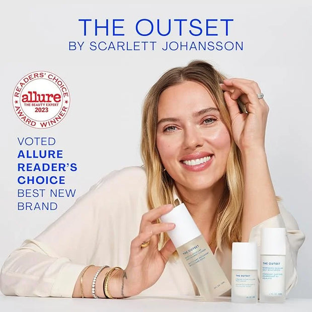 The Outset Nourishing Squalane Daily Moisturizer - Gentle Fragrance Free Non-Comedogenic Cream - Barrier Repair, Hydrating...