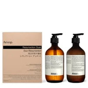 Aesop Resurrection Duet | Hand Wash & Hand Balm | Gentle Cleanse, Soften Hard-Working Hands | 16.9 oz / 500mL - Product Image