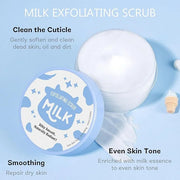 Milk Skin Care Kit, 8Pcs Moisturizing Face Care Set, Deep Clean, Nourish Skin, Facial Skin Care Sets with Cleanser, Exfoli...