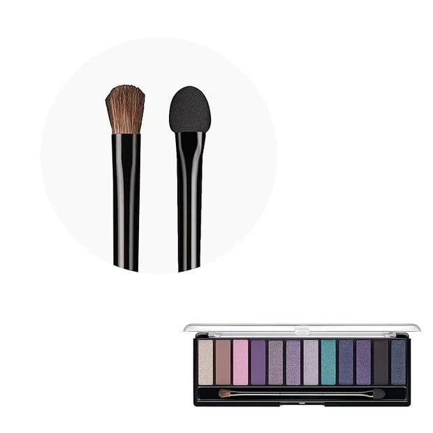 Rimmel London Magnif'Eyes Eyeshadow Palette, 12 Shades, Blendable Formula, Versatile, 008, Electric Violet, 0.5oz - Produc...