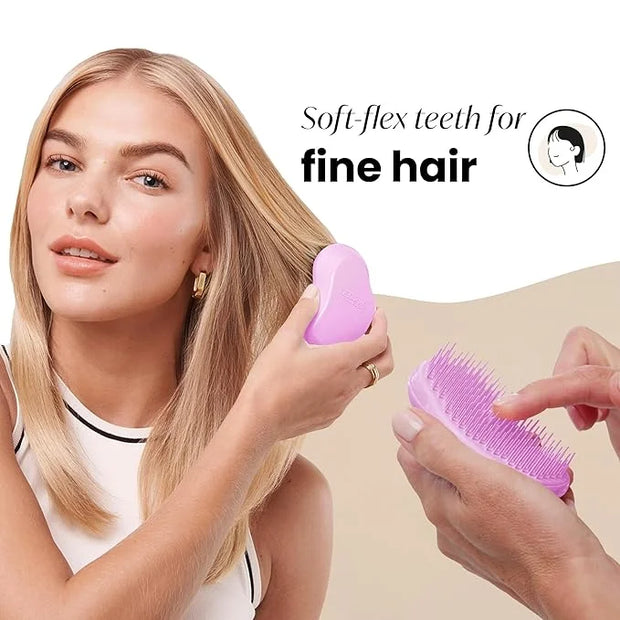Tangle Teezer Original Detangler Brush, Dry & Wet Hair Brush for Color-Treated, Fine & Fragile Hair Types, Pink Dawn - Pro...