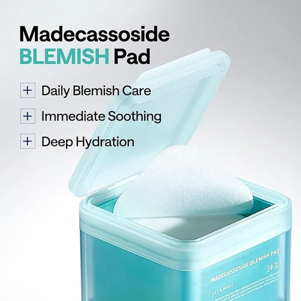Mediheal Vita Collagen Under Eye Patches & Madecassoside Blemish Toner Pad for Daily Blemish Care - Product Image