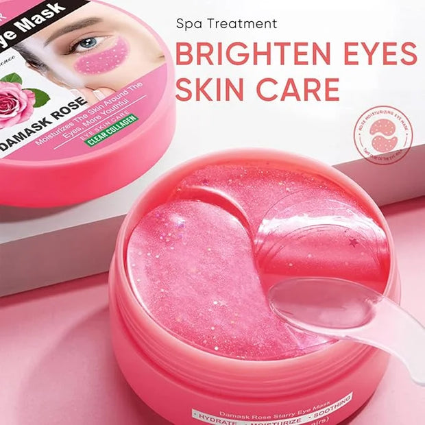 Eye Mask, Under Eye Patches 30 Pairs- Dark Circles, Puffy Eyes Treatments–Reduce Wrinkles and Fine Lines, Hydrating and An...